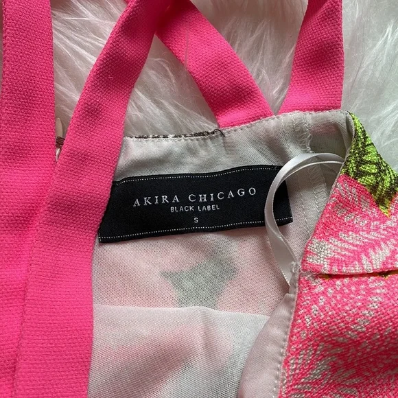 AKIRA BLACK label dress multicolor - Picture 4 of 5